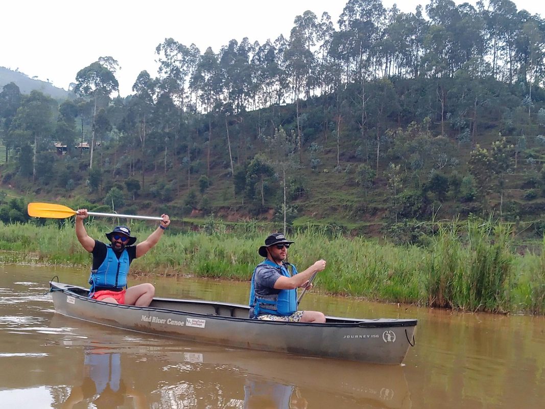 Canoeing experience in Rwanda